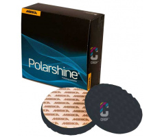 MIRKA Polarshine Waffled Soft Polishing Pads Black - 2-Pack