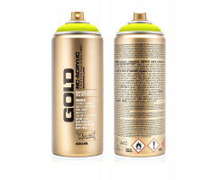 Montana GOLD Fluor Farba ŻÓŁTY aerozol 400ml