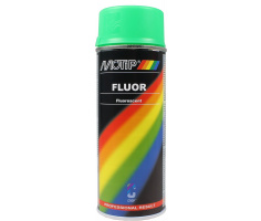 MoTip Fluorescerende NEON Fluor Groen daglichtlak in Spuitbus 400ml