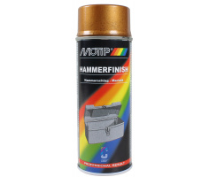 MoTip Hammerfinish Spray Paint 400ml - GOLD