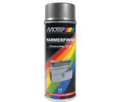 MoTip Hammerfinish Spray Paint 400ml - GRAY