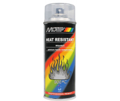 MOTIP Heat Resistant Clear Varnish 800ºC in 400ml Aerosol