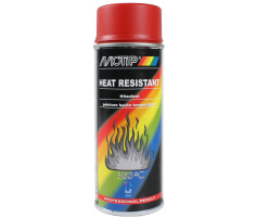 MoTip Heat Resistant Paint RED spray 400ml