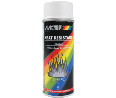 MoTip Heat Resistant Paint WHITE spray 400ml