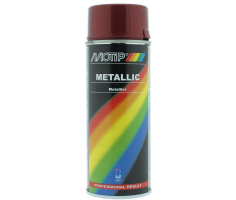 MoTip Metallic Rood spuitbus 400ml