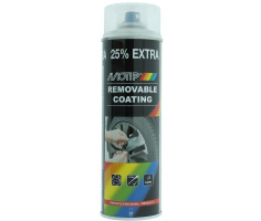 MoTip Plastidip TRANSPARANT spuitbus 500ml