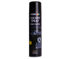 MoTip Car Care Black Cockpitspray High Gloss / Hoogglans 600ml