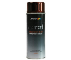 Bombe de peinture MoTip Carat effet Chrome Cuivre 400ml