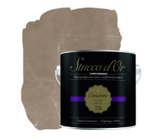 Stucco d'Or Concreto Natural Mocca Brown Beton Cire Concrete Effect Paint - 2,5 liter