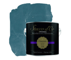 Stucco d'Or Concreto Nordic Sea Blue Beton Cire Concrete Effect Paint - 2,5 liter