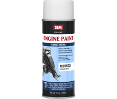 SEM Marine Engine Paint Spray 473ml EVINRUDE WHITE