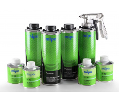 MIPA Protector Bedliner ZWART - Set 4 liter + Spuitpistool