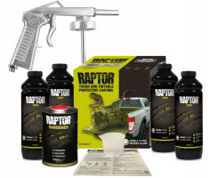 Raptor Liner 2K Bedliner Verf KLEURBAAR 4 liter + GRATIS verfspuit