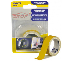 REFLECT TAPE Zelfklevende Retroreflecterende Tape Geel 19mm x 1,5 meter