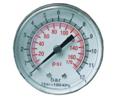 RODAC RASG1050-xx Pressure Gauge for RASG930 Air Pressure Regulator 