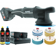 RUPES HLR15 iBrid Accu Polijstmachine 125mm - 18 Volt - BAS-set