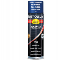 Rust-Oleum Grondverf & Lak in 1 spuitbus BLAUW - RAL5010