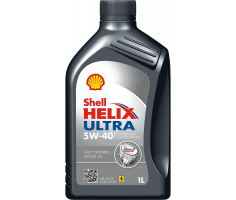 Shell Helix Ultra 5w40 motorolie 1 liter