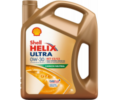 Shell Helix Ultra ECT C2/C3 0w30 motorolie 5 liter