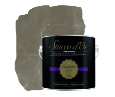 Stucco d'Or Concreto Smokey Brown Beton Cire Concrete Effect Paint - 2,5 liter