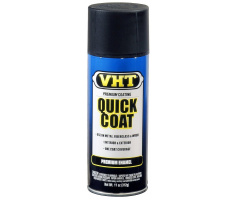 VHT Quick Coat verf spuitbus - Zwart Mat - 400ml