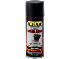 VHT Barrel Paint aerosol - Cylinder paint Black Satin - 400ml