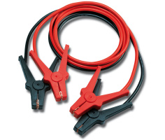 Start Cable Set with Isolated Plastic Battery Clamps - TüV/GS-tested