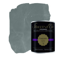 Stucco d'Or Concreto Steel Grey Beton Cire Concrete Effect Paint - 1 liter