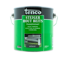 Tenco Steigerhoutbeits Antraciet 2,5 liter