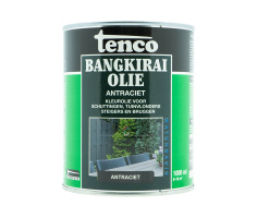 Tenco Bangkirai Olie Antraciet 1 liter