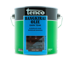 Tenco Bangkirai Olie Dark Teak 2,5 liter