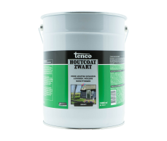 Tenco Houtcoat Zwart 10 liter