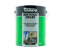 Tenco Houtcoat Zwart 5 liter