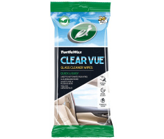 Turtle Wax Clear Vue Glass Wipes - 24 stuks