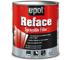 U-POL REFACE 2K Polyester Spuitplamuur 1 liter