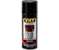 VHT Wheel Paint spuitbus - Velgenlak Zwart Hoogglans - 400ml