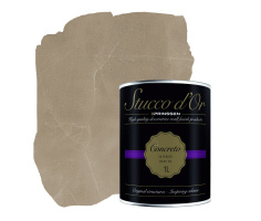 Stucco d'Or Concreto Wood Brown Betonlookverf - 1 liter