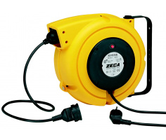 ZECA 4315 Automatische Kabelhaspel met Plug 14+1 meter 3G1,5