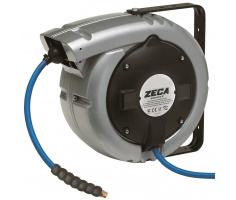 ZECA 813 Automatische Slanghaspel Zilver 9 meter 10mm