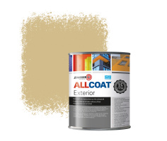 Zinsser Allcoat Exterior Wall Paint RAL 1001 Beige - 1 liter