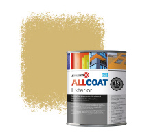 Zinsser Allcoat Exterior Wall Paint RAL 1002 Sand yellow - 1 liter