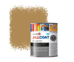 Zinsser Allcoat Exterior Wall Paint RAL 1011 Brown beige - 1 liter