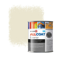 Zinsser Allcoat Exterior Wall Paint RAL 1013 Oyster white - 1 liter