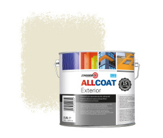 Zinsser Allcoat Exterior Wall Paint RAL 1013 Oyster white - 2,5 liter