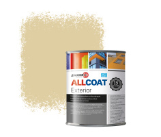 Zinsser Allcoat Exterior Wall Paint RAL 1014 Ivory - 1 liter