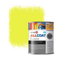 Zinsser Allcoat Per Pareti Per Uso Esterno RAL 1016 Giallo zolfo - 1 litro