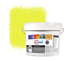 Zinsser Allcoat Per Pareti Per Uso Esterno RAL 1016 Giallo zolfo - 10 litro