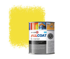 Zinsser Allcoat Per Pareti Per Uso Esterno RAL 1018 Giallo zinco - 1 litro