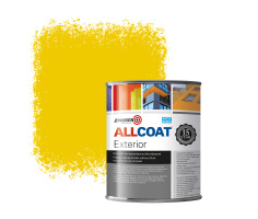 Zinsser Allcoat Per Pareti Per Uso Esterno RAL 1023 Giallo traffico - 1 litro