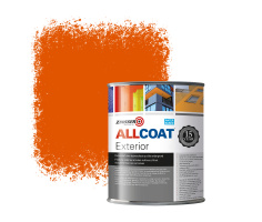 Zinsser Allcoat Per Pareti Per Uso Esterno RAL 2009 Arancio traffico - 1 litro